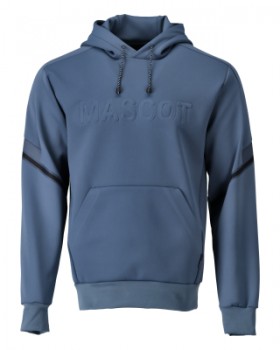 MASCOT 22186 KAPUZENPULLOVER blau