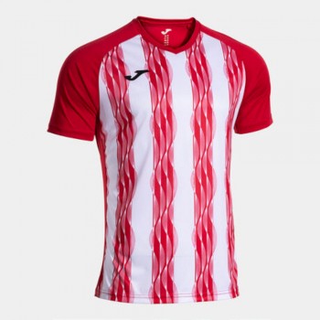 Joma INTER V SHORT SLEEVE T-SHIRT R TRIKOT rot