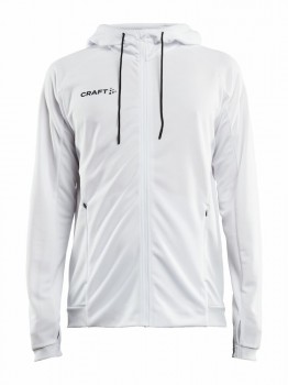 CRAFT 1910157 KAPUZENJACKE weiss