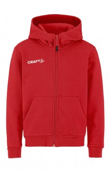 CRAFT 1915321 KAPUZENJACKE rot