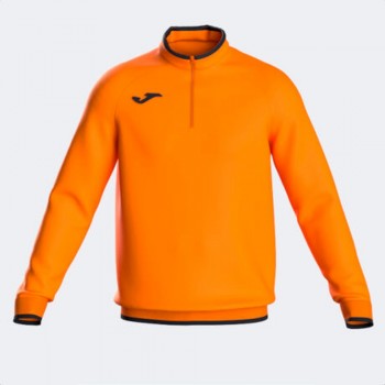Joma COMBI PREMIUM SWEATSHIRT ORANG ZIPTOP orange