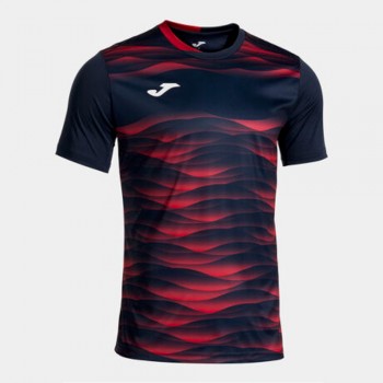 Joma TIGER VII SHORT SLEEVE T-SHIRT TRIKOT navy