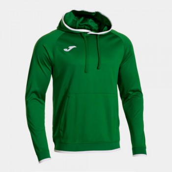 Joma COMBI PREMIUM HOODIE GREEN WHI HOODIE gr�n
