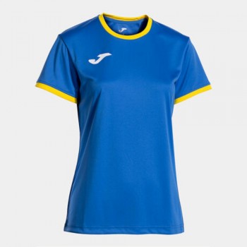 Joma COMBI PREMIUM SHORT SLEEVE T-S T-SHIRT blau