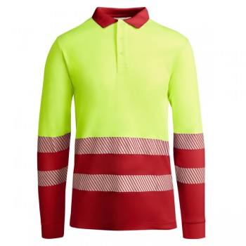 Roly HV9319 POLOSHIRT rot