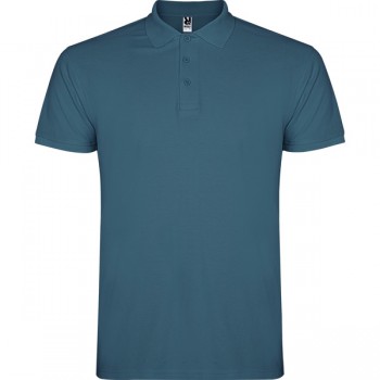 Roly PO6638 POLOSHIRT blau