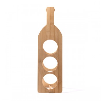 STAMINA MJ1134 K�SE- UND WEINSET braun