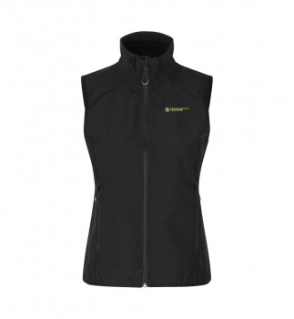 NORRENBROCK DAMEN SOFTSHELL WESTE BLACK