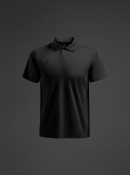 MUSAI MU0107 POLOSHIRT schwarz