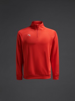MUSAI MU0306 ZIP SWEATSHIRT rot