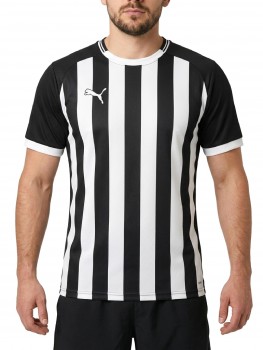 Puma 706550 KURZARM TRIKOT LIGA26 STRIPED schwarz