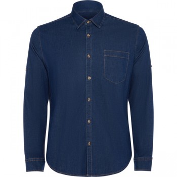 Roly CM6706 HEMD blau