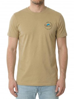 WMS&S CLUB T-SHIRT HERREN BEIGE