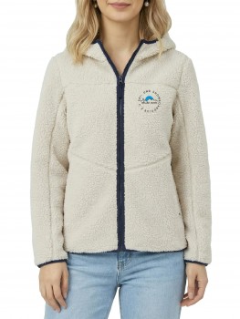 WMS&S CLUB TEDDY JACKE DAMEN BEIGE