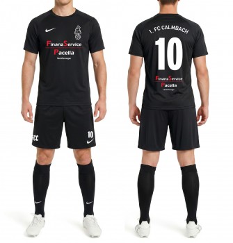 1.FCC AKTIVIT�T TRIKOT SET SCHWARZ