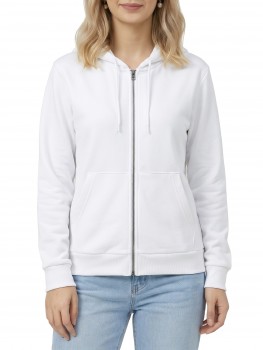 ID IDENTITY 6013 Sweatjacken weiss