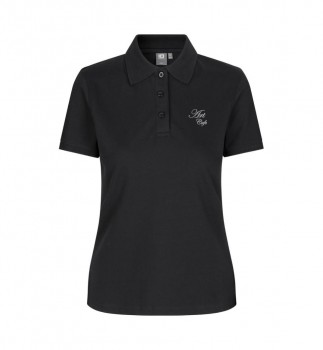 ART CAFE POLO SHIRT DAMEN SILBER | yam yam world