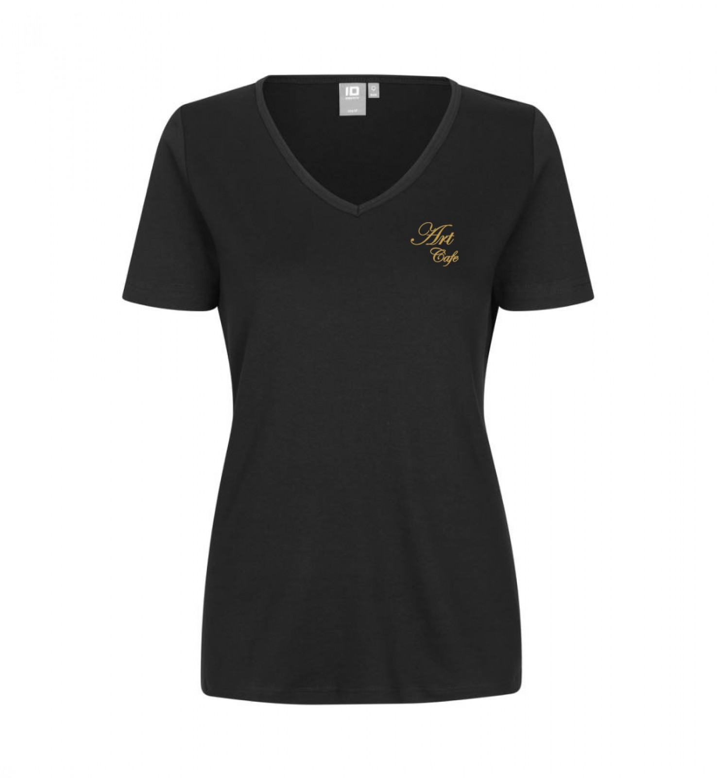 ART CAFE T-SHIRT DAMEN GOLD