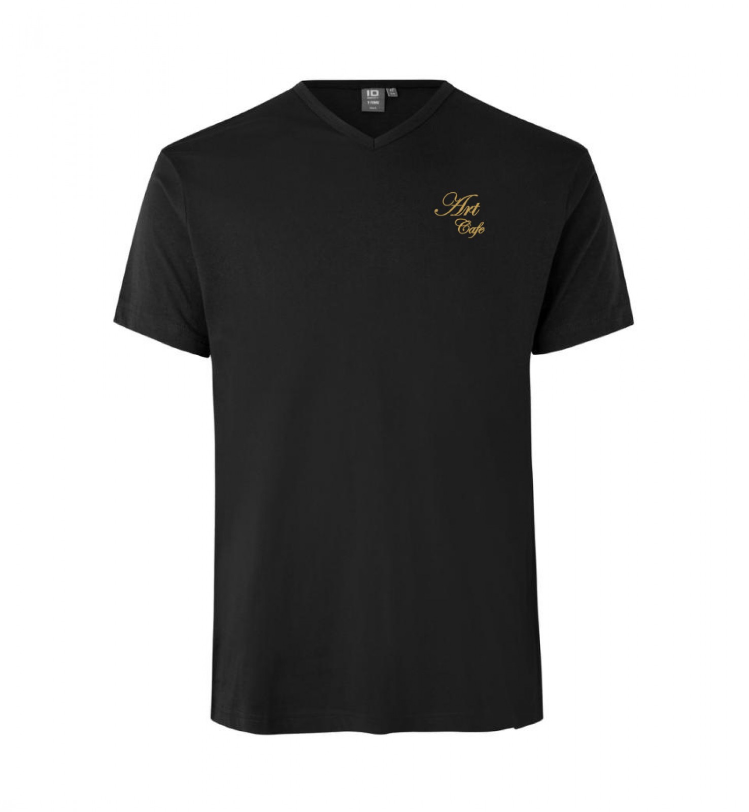 ART CAFE T-SHIRT HERREN GOLD