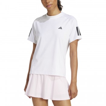 Adidas 3-STREIFEN TENNIS CLIMACOOL T-SHIRT TRIKOT weiss