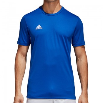 Adidas CORE 18 TRAINING JERSEY T-SHIRT blau | yam yam world