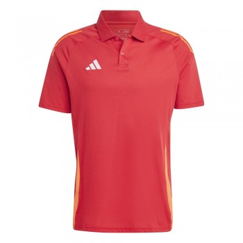 Adidas IR7563 POLOSHIRT rot | yam yam world