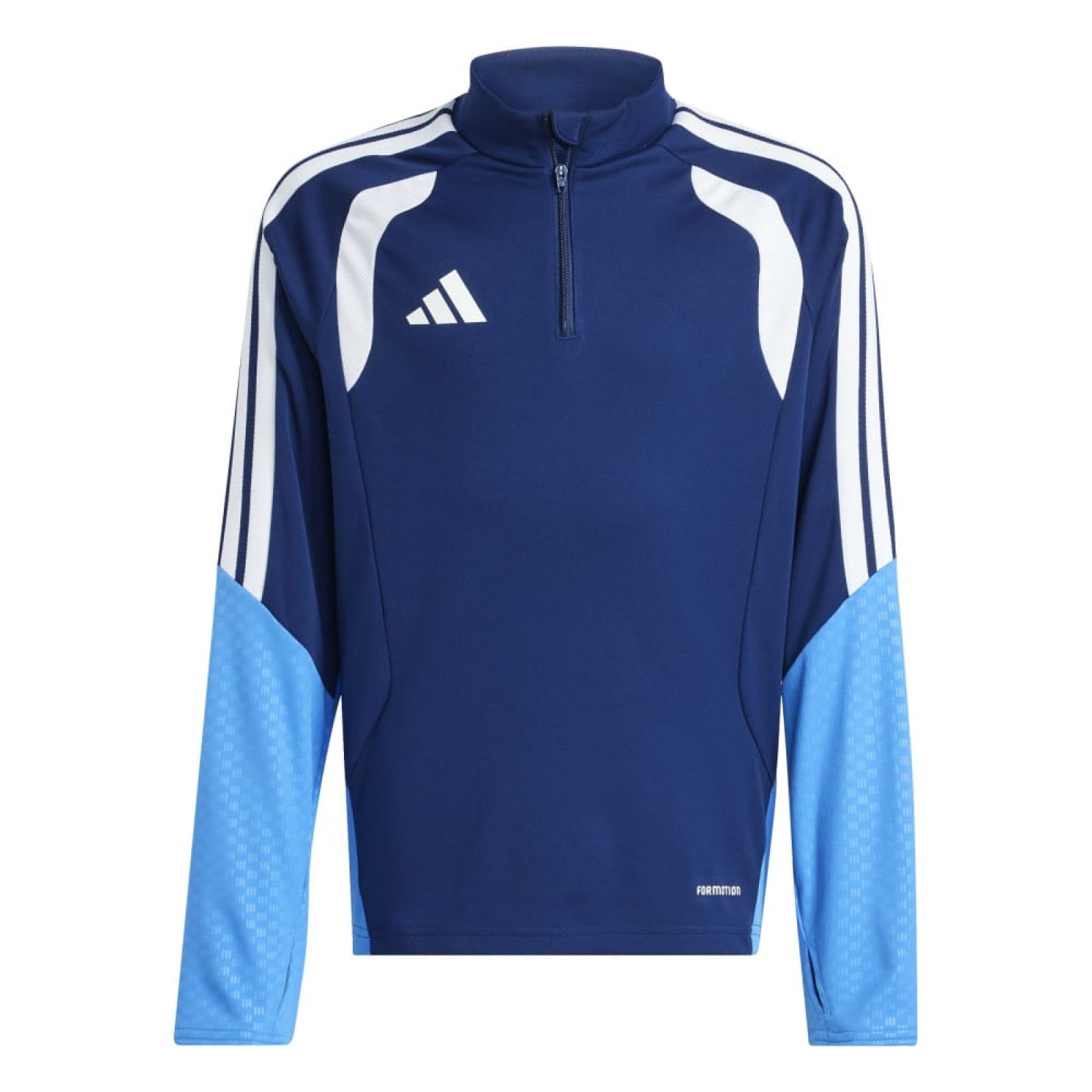 Adidas JN2286 ZIP TOP blau