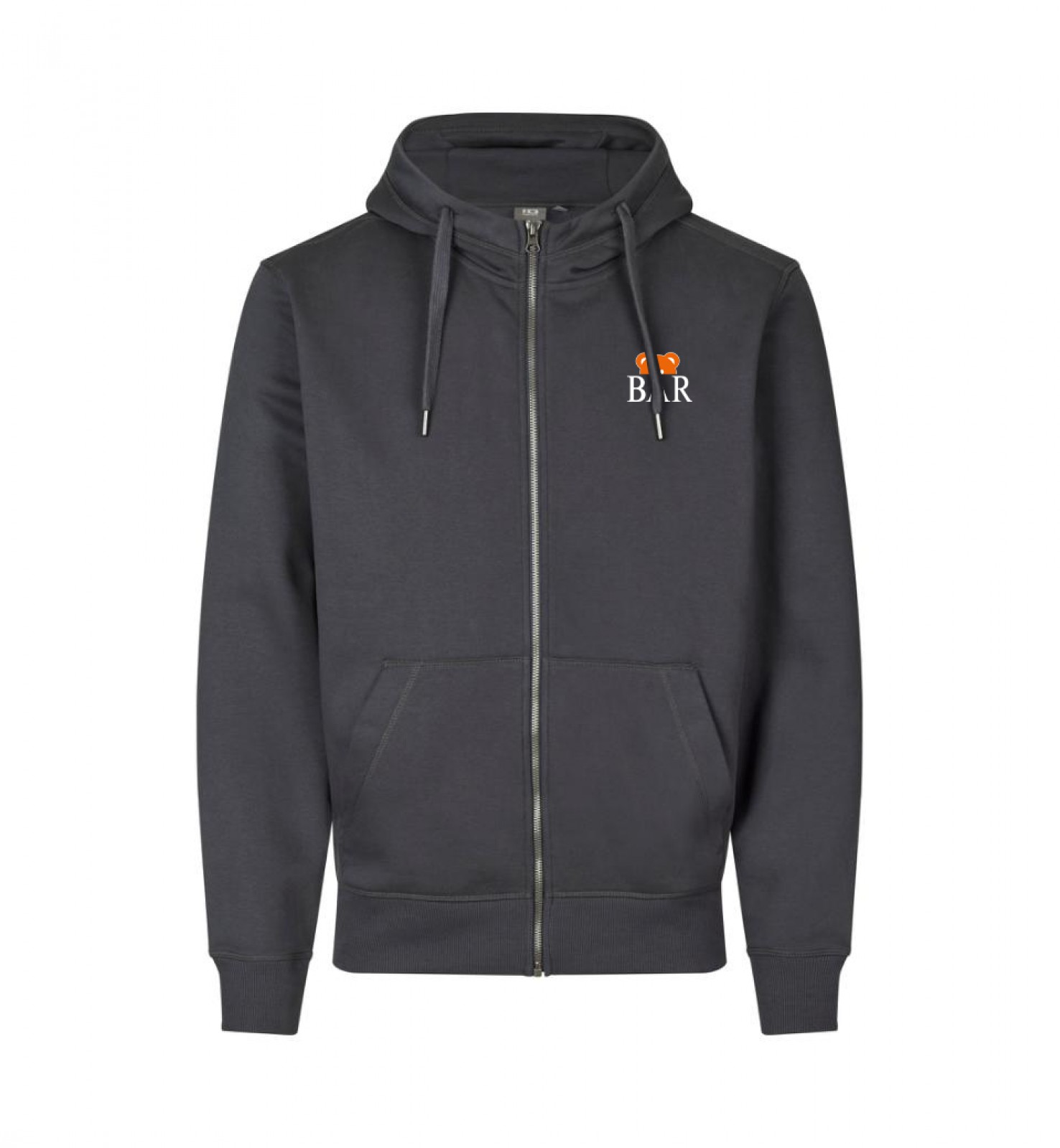 B�R CONTAINERDIENST ZIP-HOODIE HERREN