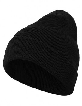 BUILD YOUR BRAND HEAVY KNIT BEANIE M�TZEN-BEANIES schwarz