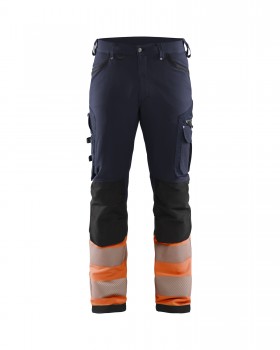 Blakl�der 1193 Hi-Vis Hosen blau | yam yam world