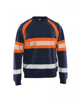 Blakl�der 3359 Hi-Vis Sweatshirts blau | yam yam world