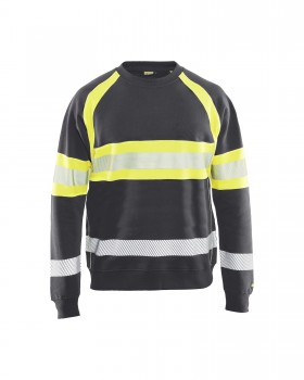 Blakl�der 3359 Hi-Vis Sweatshirts grau | yam yam world