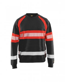 Blakl�der 3359 Hi-Vis Sweatshirts schwarz | yam yam world