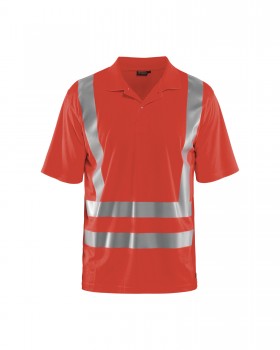 Blakl�der 3391 Hi-Vis Shirts neon-rot | yam yam world