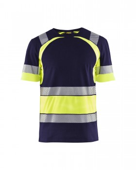 Blakl�der 3421 Hi-Vis Shirts blau | yam yam world