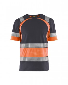 Blakl�der 3421 Hi-Vis Shirts grau | yam yam world