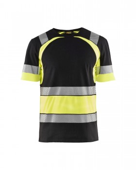 Blakl�der 3421 Hi-Vis Shirts schwarz | yam yam world