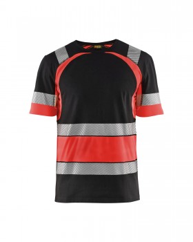 Blakl�der 3421 Hi-Vis Shirts schwarz | yam yam world