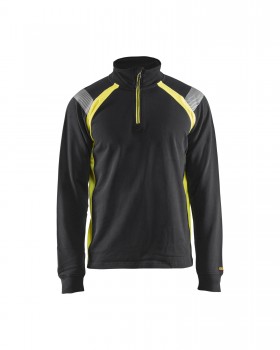 Blakl�der 3432 Hi-Vis Sweatshirts schwarz | yam yam world