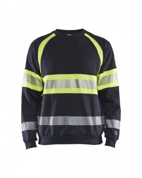 Blakl�der 3459 Hi-Vis Sweatshirts blau | yam yam world