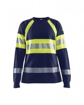 Blakl�der 3494 Hi-Vis Sweatshirts blau | yam yam world