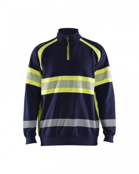 Blakl�der 3553 Hi-Vis Sweatshirts blau | yam yam world