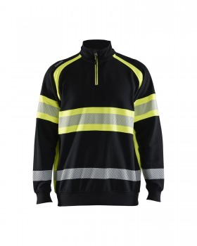 Blakl�der 3553 Hi-Vis Sweatshirts schwarz | yam yam world