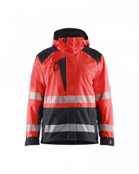 Blakl�der 4435 Hi-Vis Jacken neon-rot | yam yam world