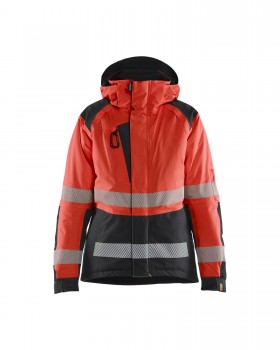 Blakl�der 4456 Hi-Vis Jacken neon-rot | yam yam world