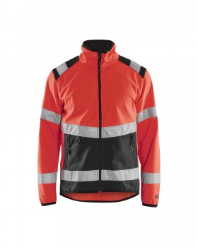 Blakl�der 4877 Hi-Vis Jacken neon-rot | yam yam world