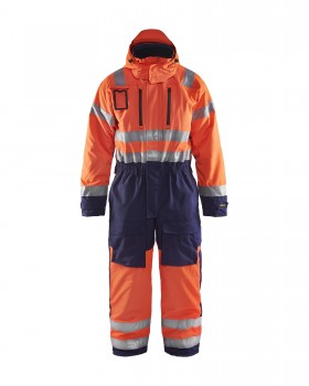 Blakl�der 6763 HI-VIS OVERALLS orange | yam yam world
