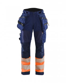 Blakl�der 7114 Hi-Vis Hosen blau | yam yam world