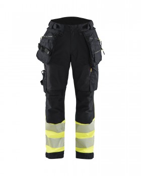 Blakl�der 7114 Hi-Vis Hosen schwarz | yam yam world
