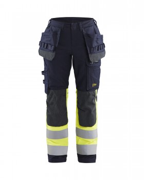 Blakl�der 7185 Hi-Vis Hosen blau | yam yam world